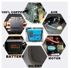 Vlais 15KVA дизельный Бесшумный Генератор/Большой мощный прочный генератор большой размер бесшумный Динамо