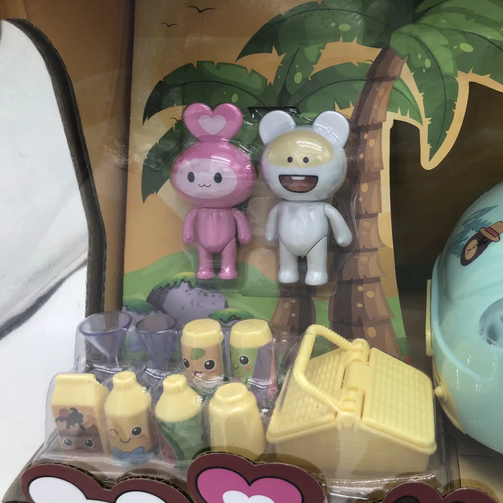 Creative Pretend Picnic Basket, with a Fancy Car for Roll Play