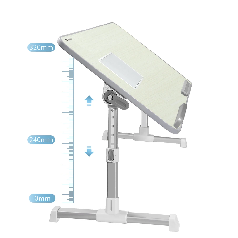 2020Amazon hot sell Innovative foldable laptop table on bed