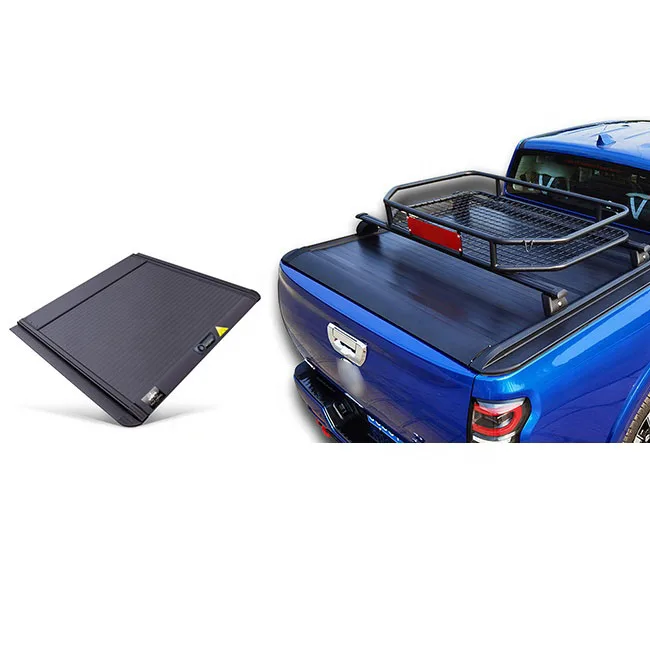 Factory Aluminium Electric Roller Lid Shutter Pickup Truck Top Retractable Roll Up Tonneau Cover for Toyota Hilux Revo Vigo