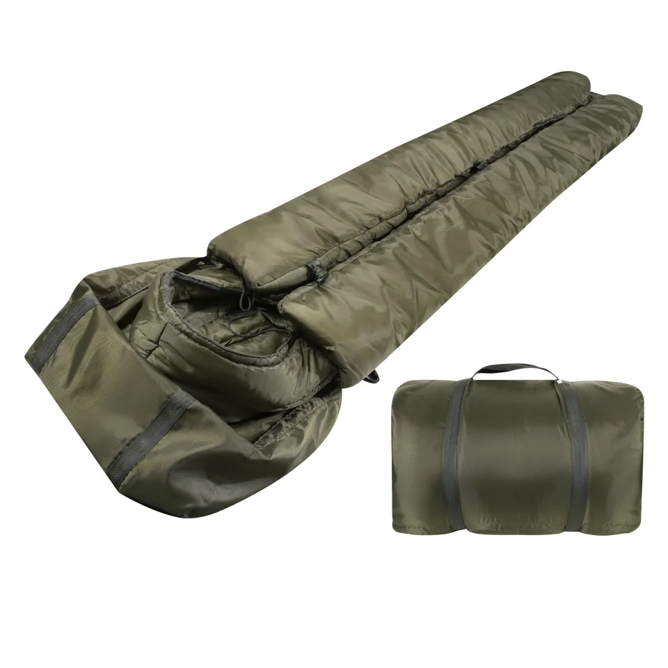 XINXING Portable Cotton Down Super Light Ultra Outdoor Travel 3-season Polyester Envelope Forest Camouflage Sleeping Bags