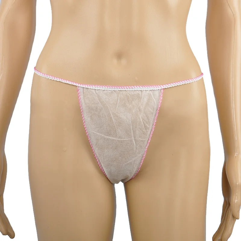 wholesale PP disposable swim wear girl sexy bikini g-sting thong