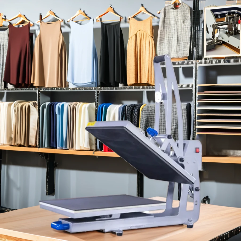 Erasmart Auto Open Swing Away T Shirt Heat Press Machine Automatic Sublimation Heat Transfer Printing Press