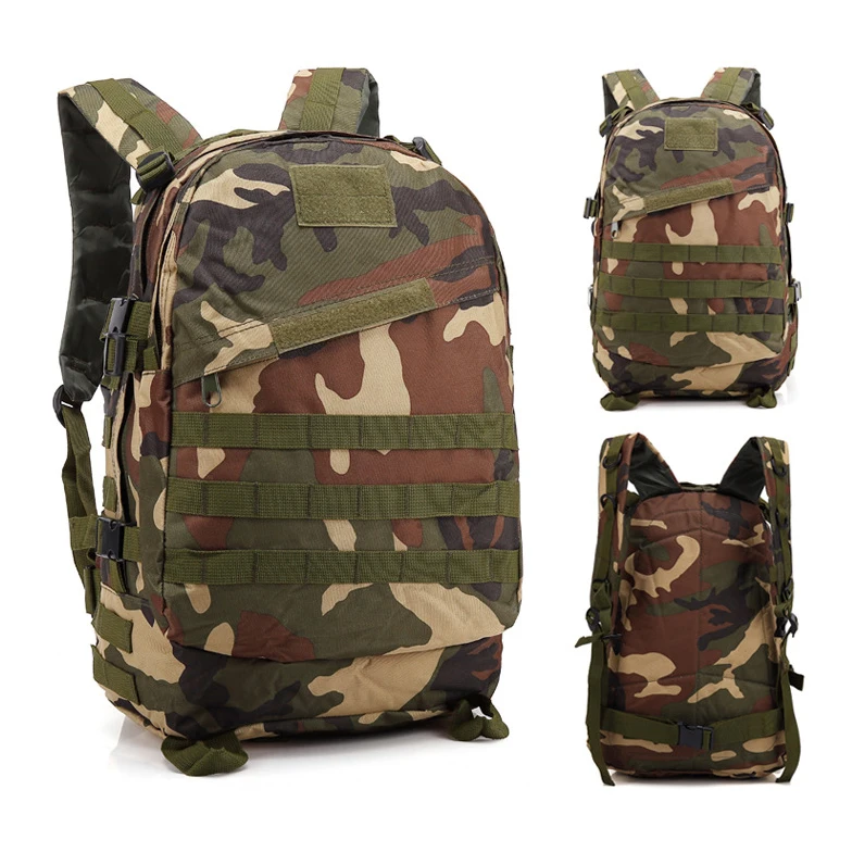 
High quality Attack large bag travel backpack Army camouflage bag Military Tactical backpack 