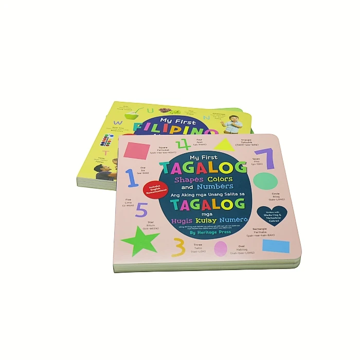 Professional custom children cardboard books set/Baby board book printing