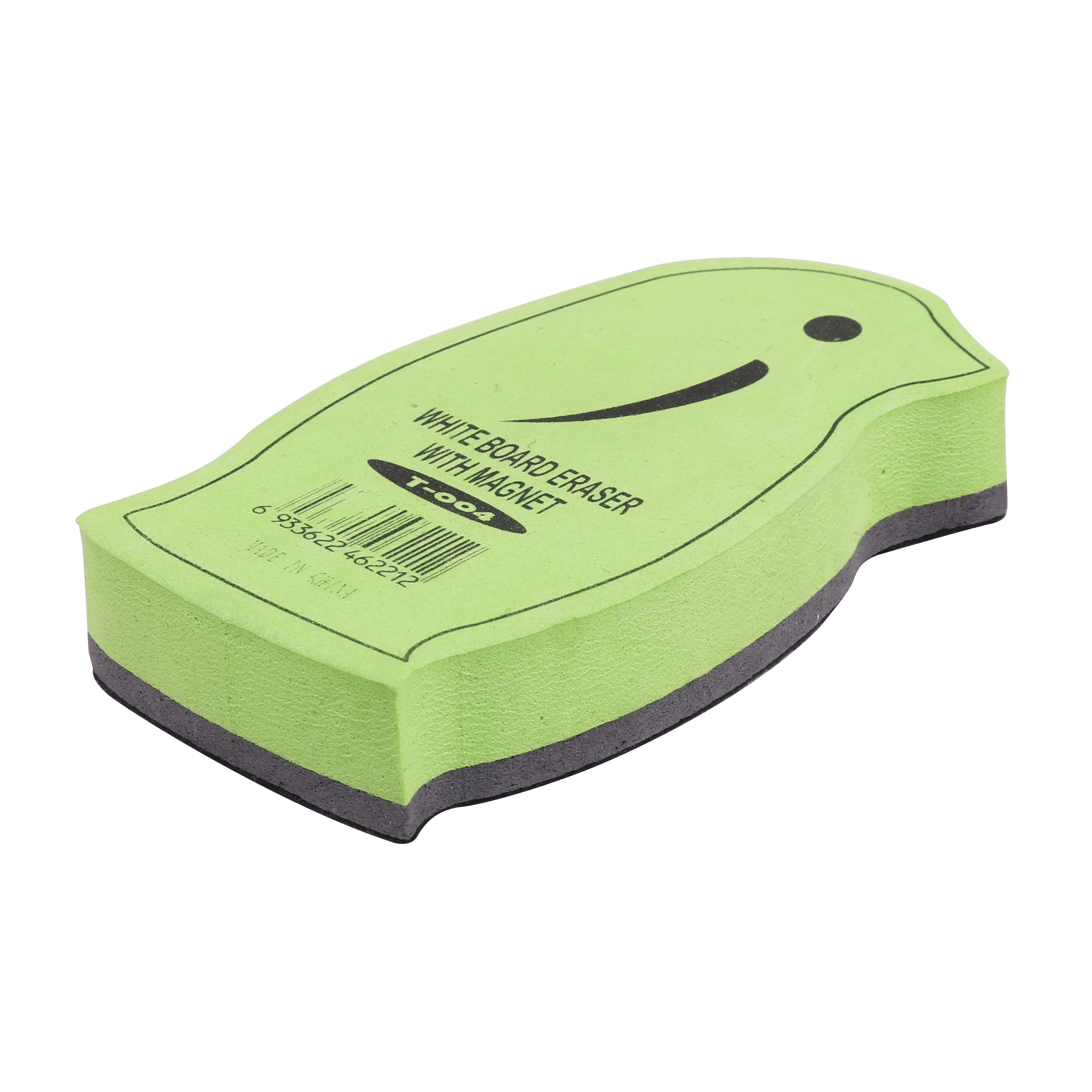 Classroom and office stationery chalk board and magnetic white board erasers