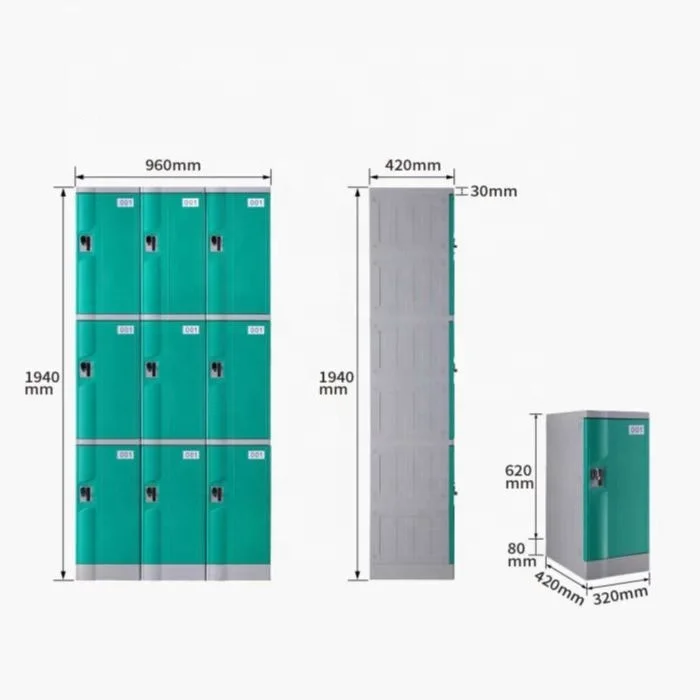Недорогой цветной пластиковый шкафчик для хранения школьные шкафчики ABS