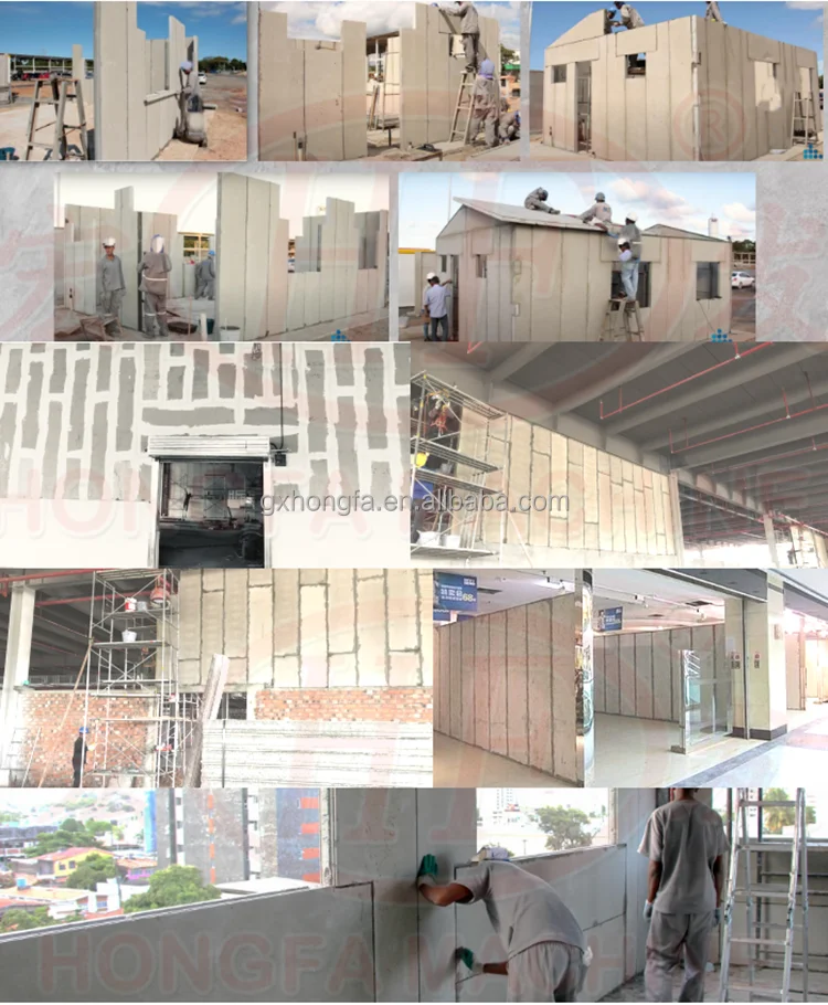 Lightweight EPS Fiber Cement Board Wall Panel Making Machinery Precast Concrete Sandwich Wall Panel Production Line, Sandwich Wall Panel Production Line,board making machine, wall panel making machine,sandiwch wall panel machine, manual wall panel machine, wall panel production line,Precast Wall Panel Making Machine