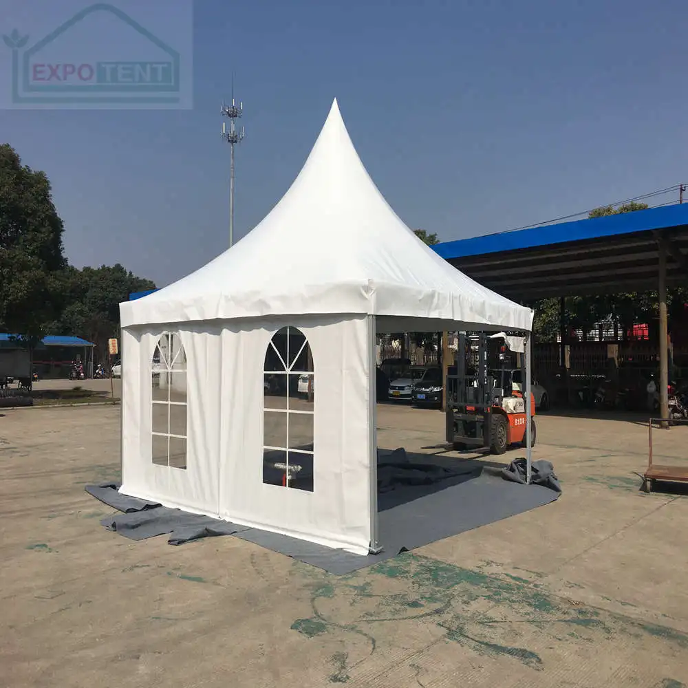 PVC Pagoda Wedding Party Tent Canopy Tent Custom Exhibition Pagoda Tent Outdoor Sport Activities