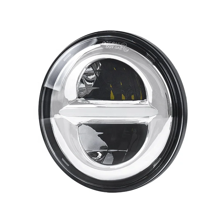 Высокое качество 50 Вт 3300lm 5.75inch12v 24 В круглый светодиодные фары для мотоцикла с