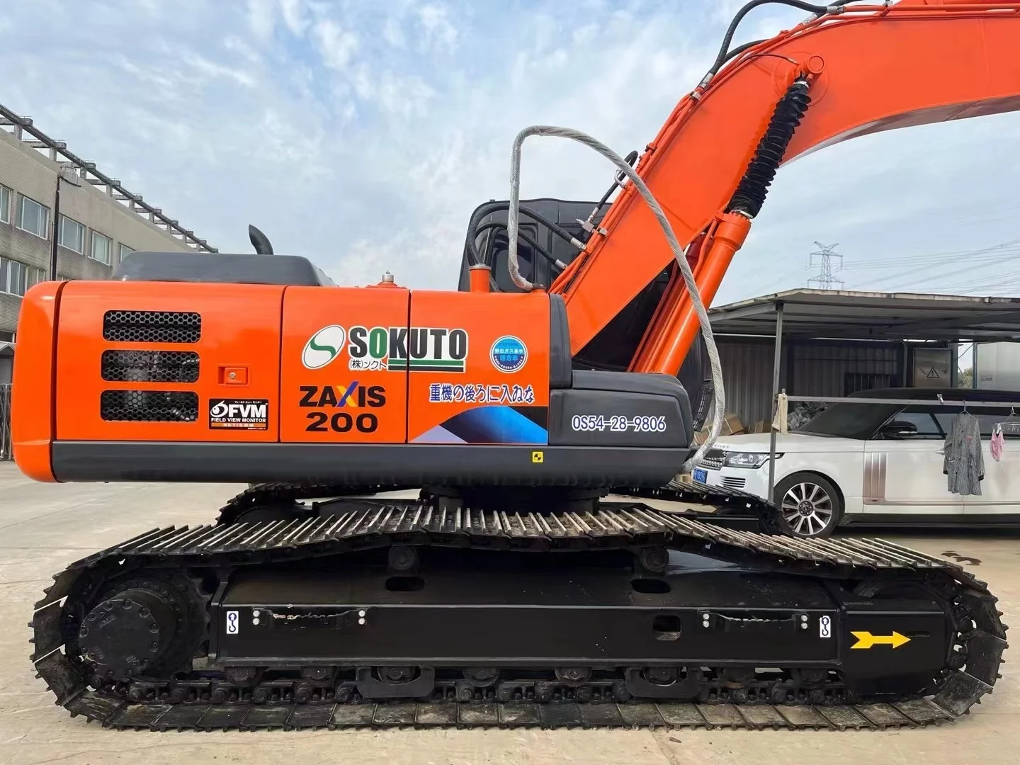 Sale General Hydraulic Digger ZAXIS200 Crawler Excavator for Garden Construction Machinery