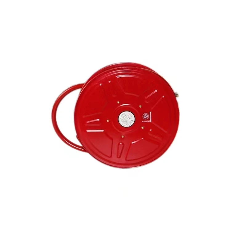 19-1-30-Durable Stainless Steel Swing Arm Fire Hose Reel FirefightingFire hose reel