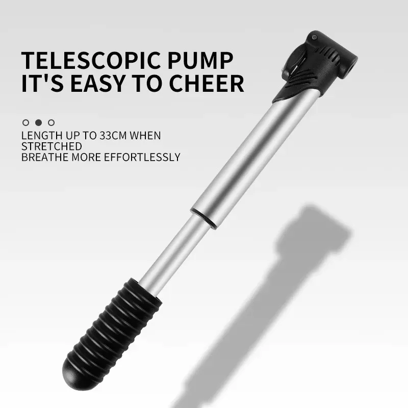 OEM/ODM Bicycle Portable Mini Pump Mountain Bike Schrader Presta Valve Air Pump for Basketball Football Inflatable Equipment