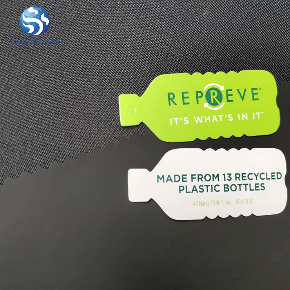 100% Ocean пластиковые бутылки Rpet Ripstop ткань Оксфорд переработанная полиэфирная с полиуретановым/ПВХ покрытием
