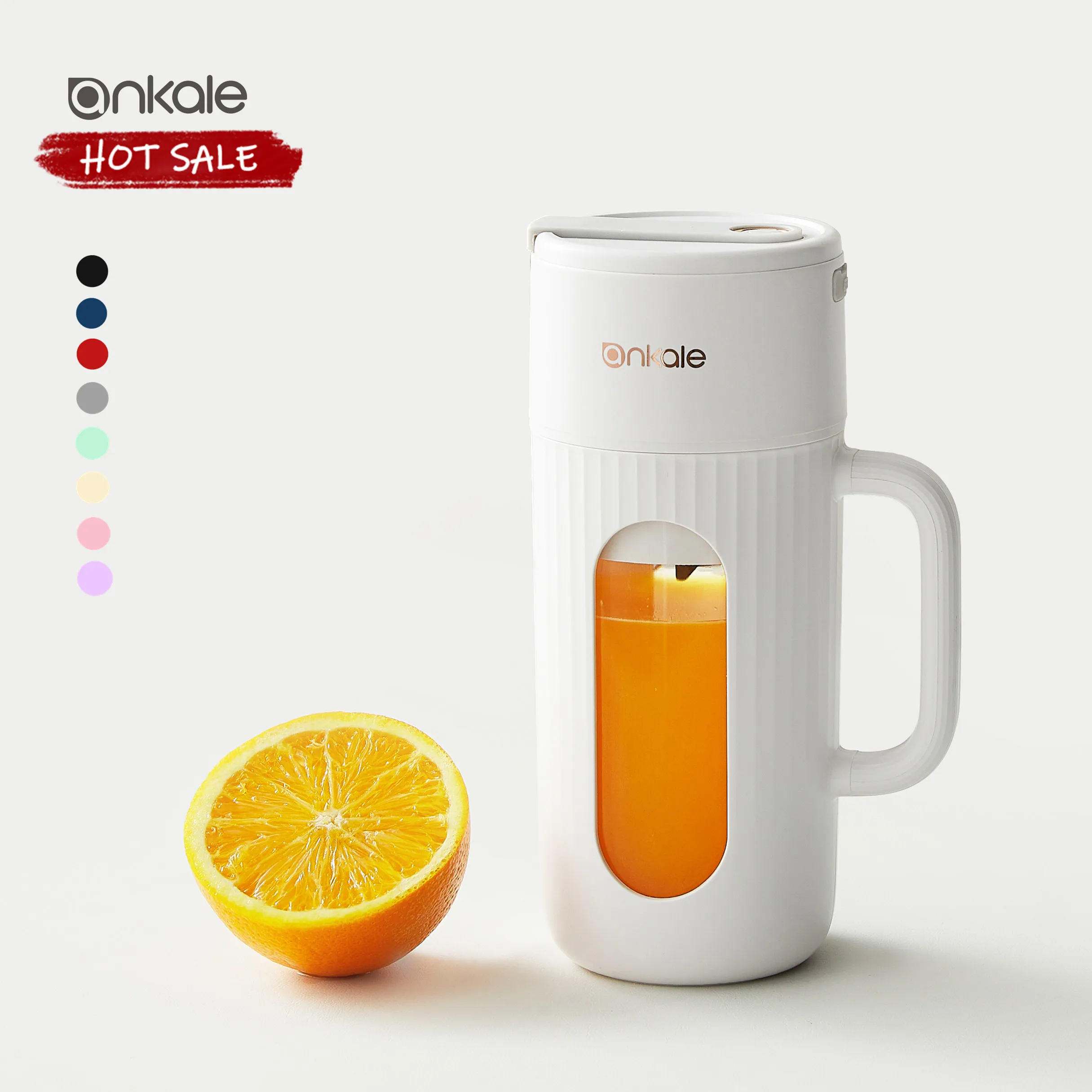 Multi-purpose 4 in 1 White Electric Juicer Cup Fresh Fruit Juice Blender USB Rechargeable Portable Blender Cup