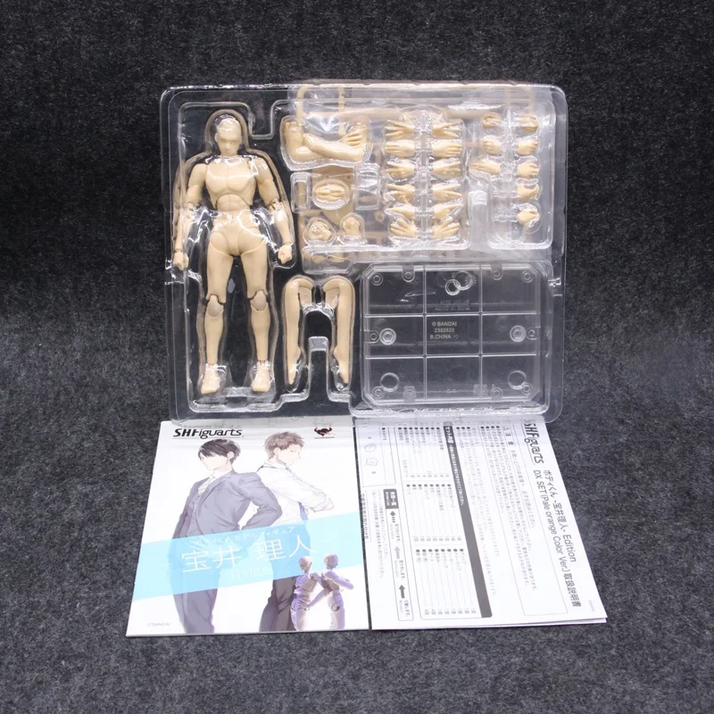 Фигурка тела KUN Takarai Rihito тело Тянь манжет рисунок DX BJD бледно-оранжевый и серый цвет ПВХ Коллекционная модель