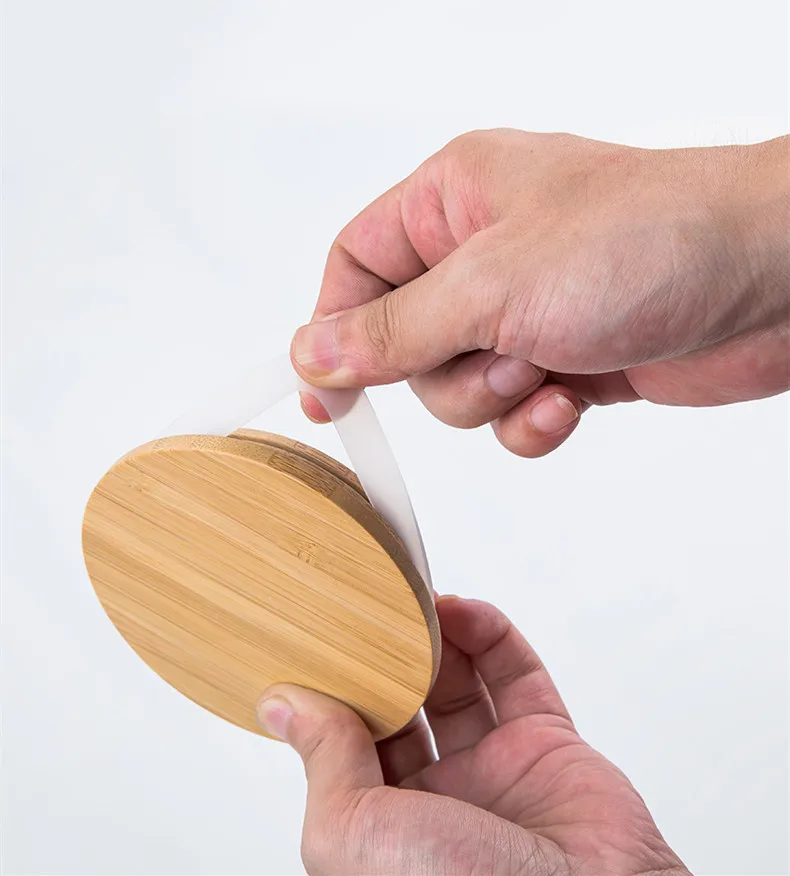 
New Glass Storage Jar With Sealed Lid Multigrain Jar Kitchen Supplies 