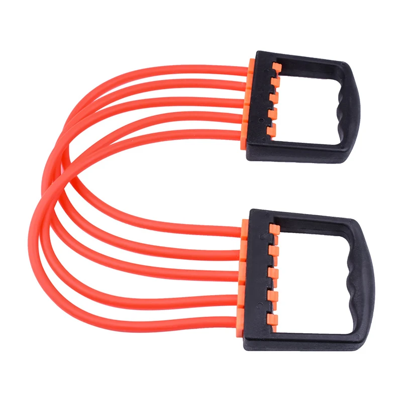 Wholesale Five Latex Tube Tensioner Exercises Adjustable Fitness Pull Rope Tube Chest Expander Resistance Band