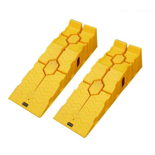 Яркий цвет пластик Материал портативный автомобильный пандус с 20000Lb емкость автомобиля сервис ремонт рампы