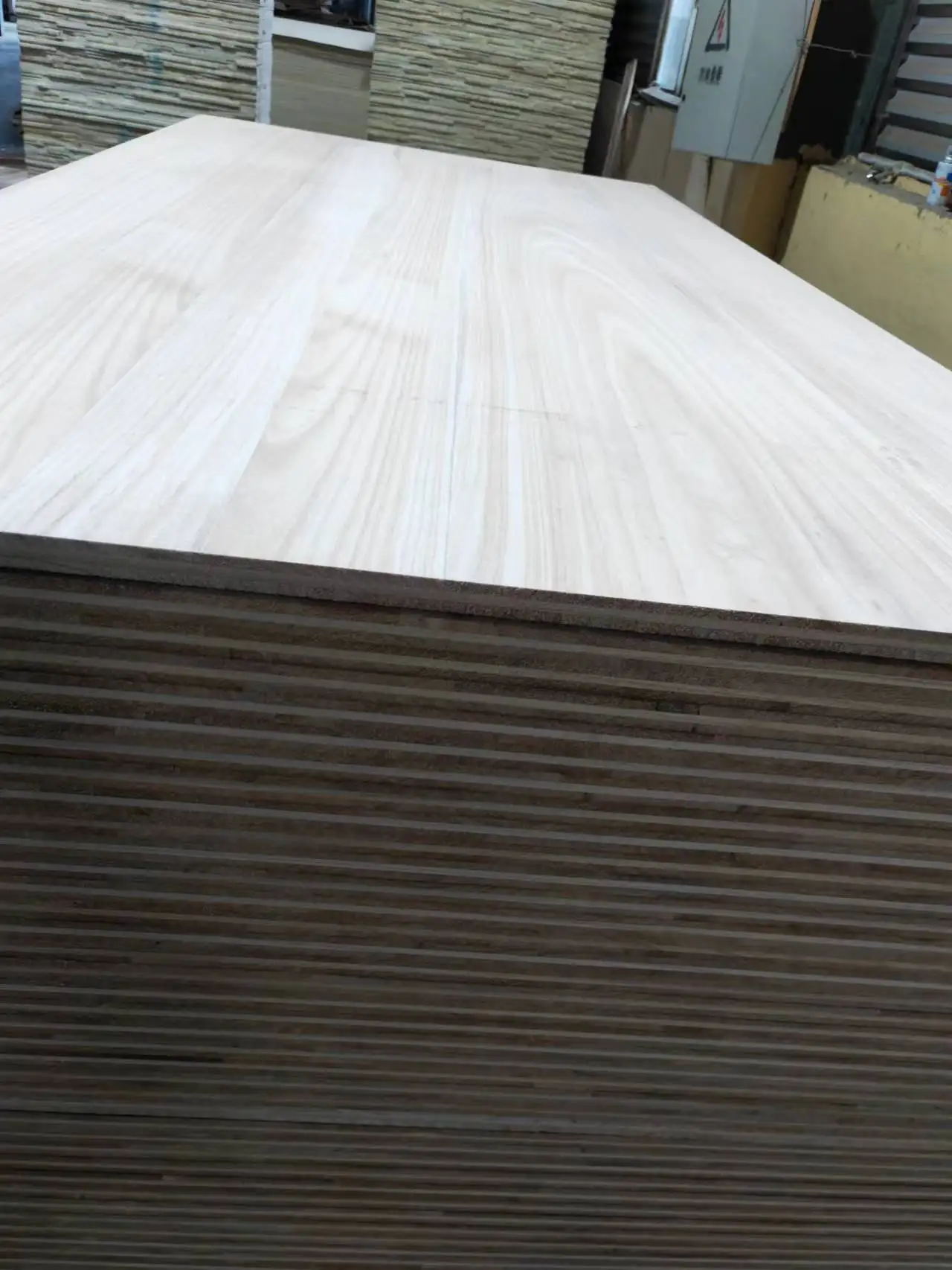 White oak veneer panels paulownia wood core board