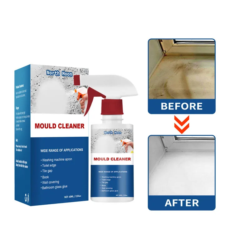 Mould Cleaner Mould Remover Sanitizing anti-mold spray quickly eliminate Mold for internal and external surfaces