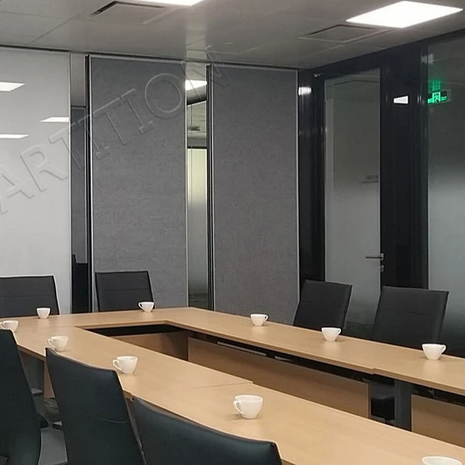 High Quality Room Partition Wall Divider Foldable Collapsible Partition Walls Movable Office Wall Office Dining Table Modern
