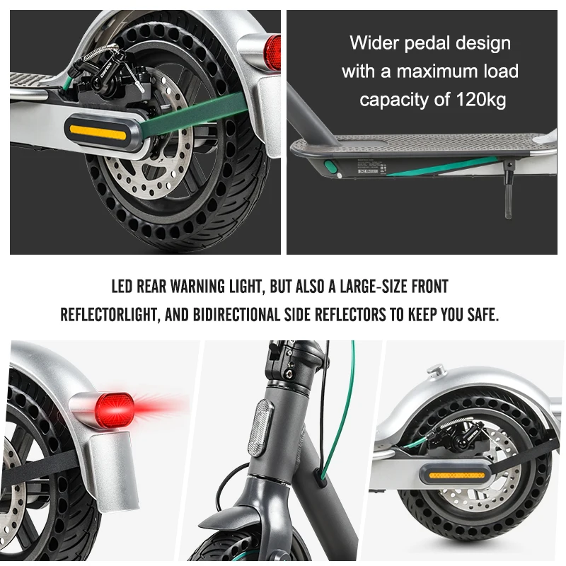 Eu Warehouse Stock Trotinette Electrique Patinetes Electrico M365 Mi Pro 2 8.5Inch 350W 10.4Ah E Electric Scooters