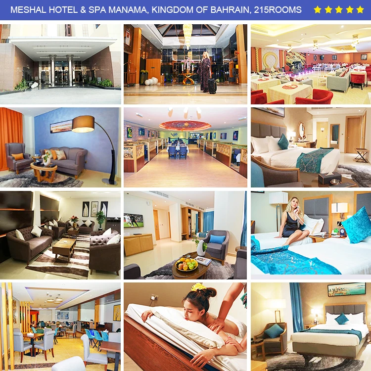 Fulilai hilton hotel project case 5 star luxury hotel bedroom furniture set