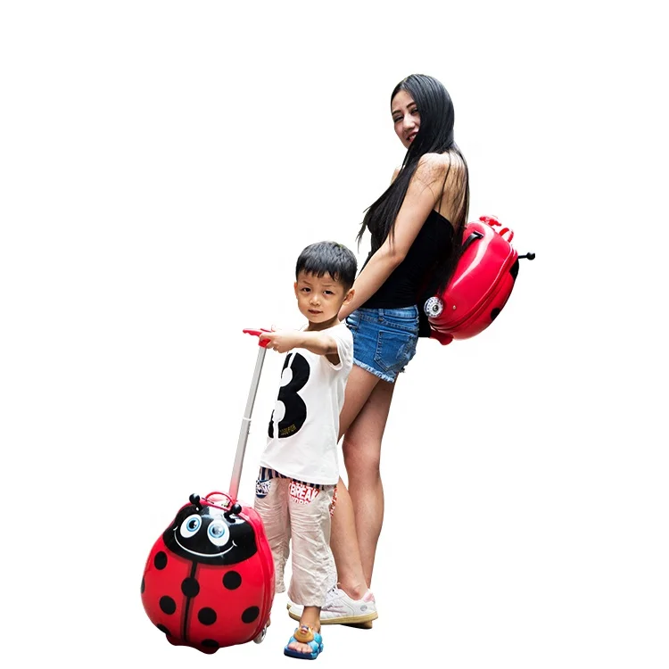 Toddlers girl boys child school abs kids rucksack bookbags fashion backpack school 3d trolley shoulder  bag