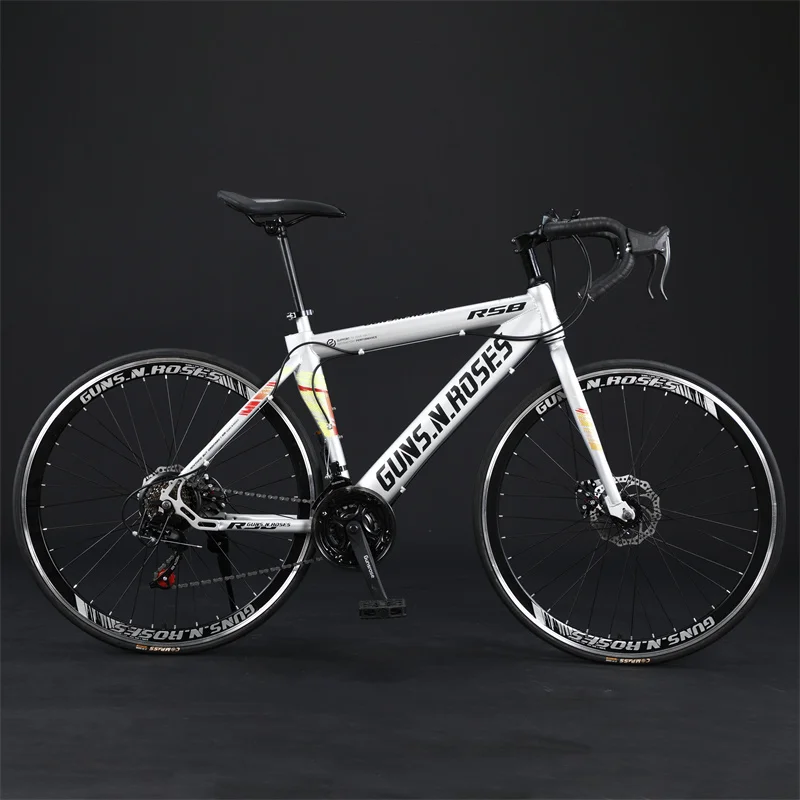 22-Inch Dual Suspension Full MTB Racing Road Bike Student Cycling Bicycle with Steel Fork and Horns Bell Low Price