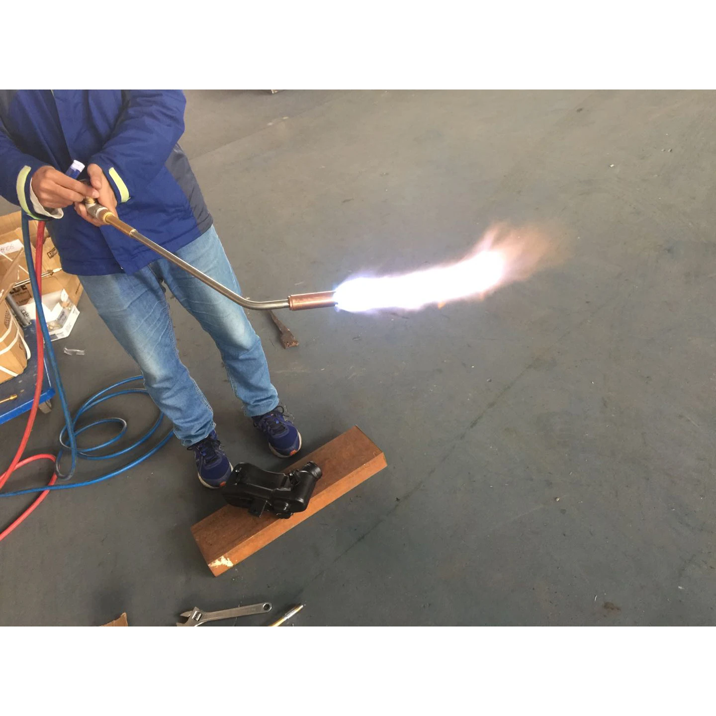 
High Quality Wholesale propane lpg gas heating welding torch for sale  (1600281466050)