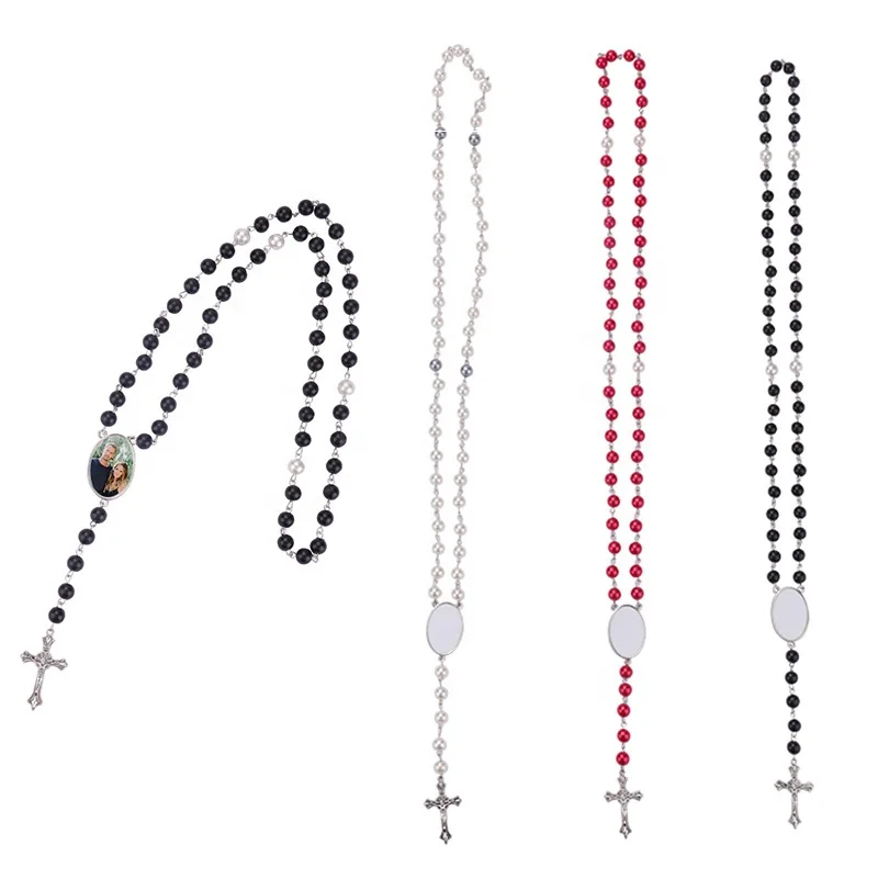 Cross Beads Sublimation Rosary