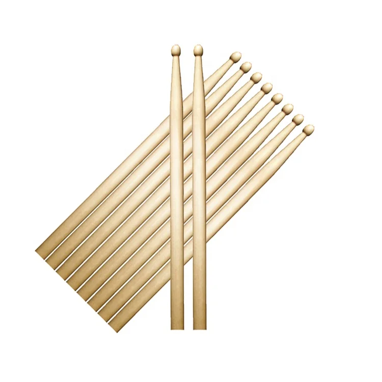 Wholesale musical marching marching snare bulk maple drum sticks