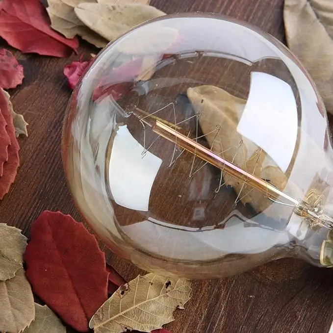 Hot Sale G80 40w globe Edison Incandescent Lamp antique decorative home tungsten filament vintage style bulb