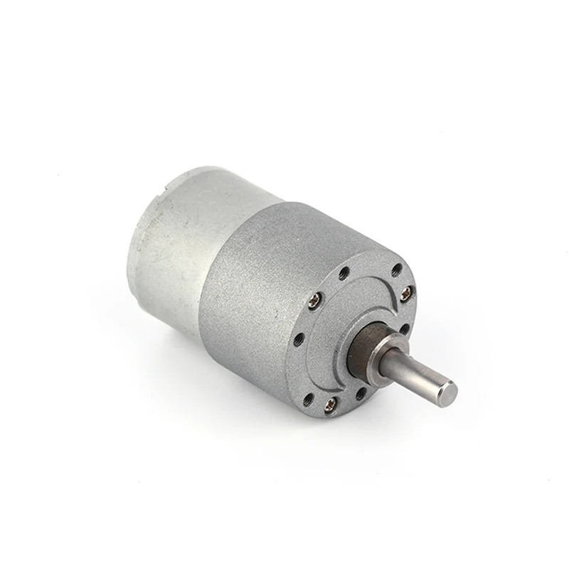  DM-37RS3525 37mm metal micro electric geared box robot dc spur gear motor gearbox 12v gearmotor speed