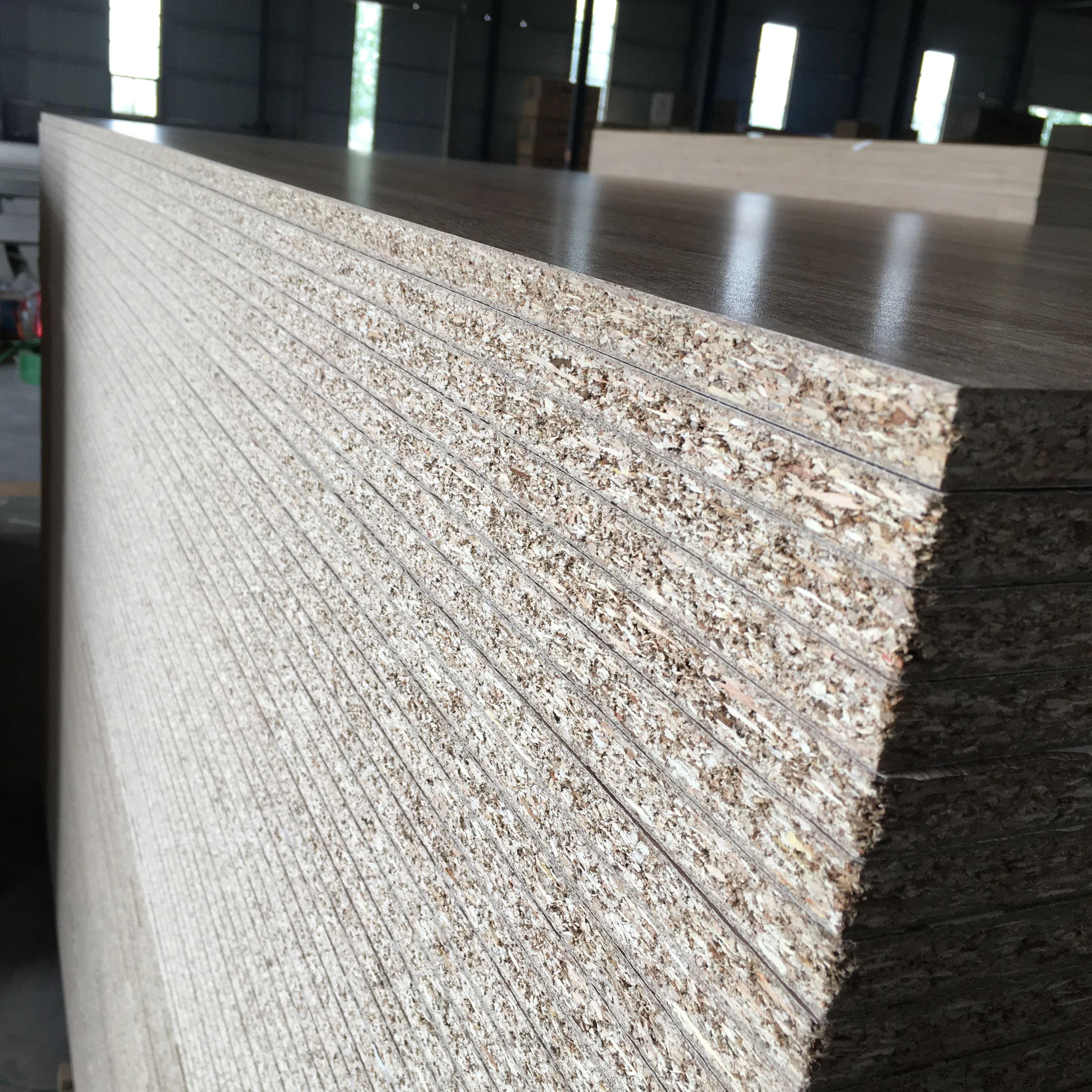 sale 4*8 18mm chipboard melamine sheet 7*8 finished particle board