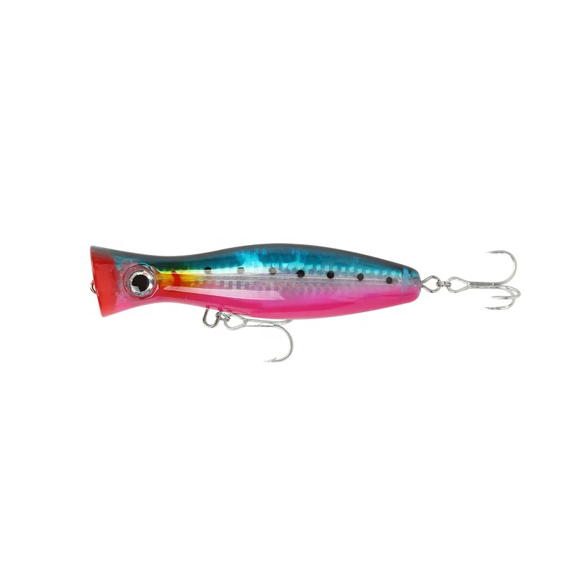 Wholesale Big Bass Fishing Lure Popper Lure  43g  120mm Popper  TopWater  Lure Hard Floating Jerk Bait Artificial Baits