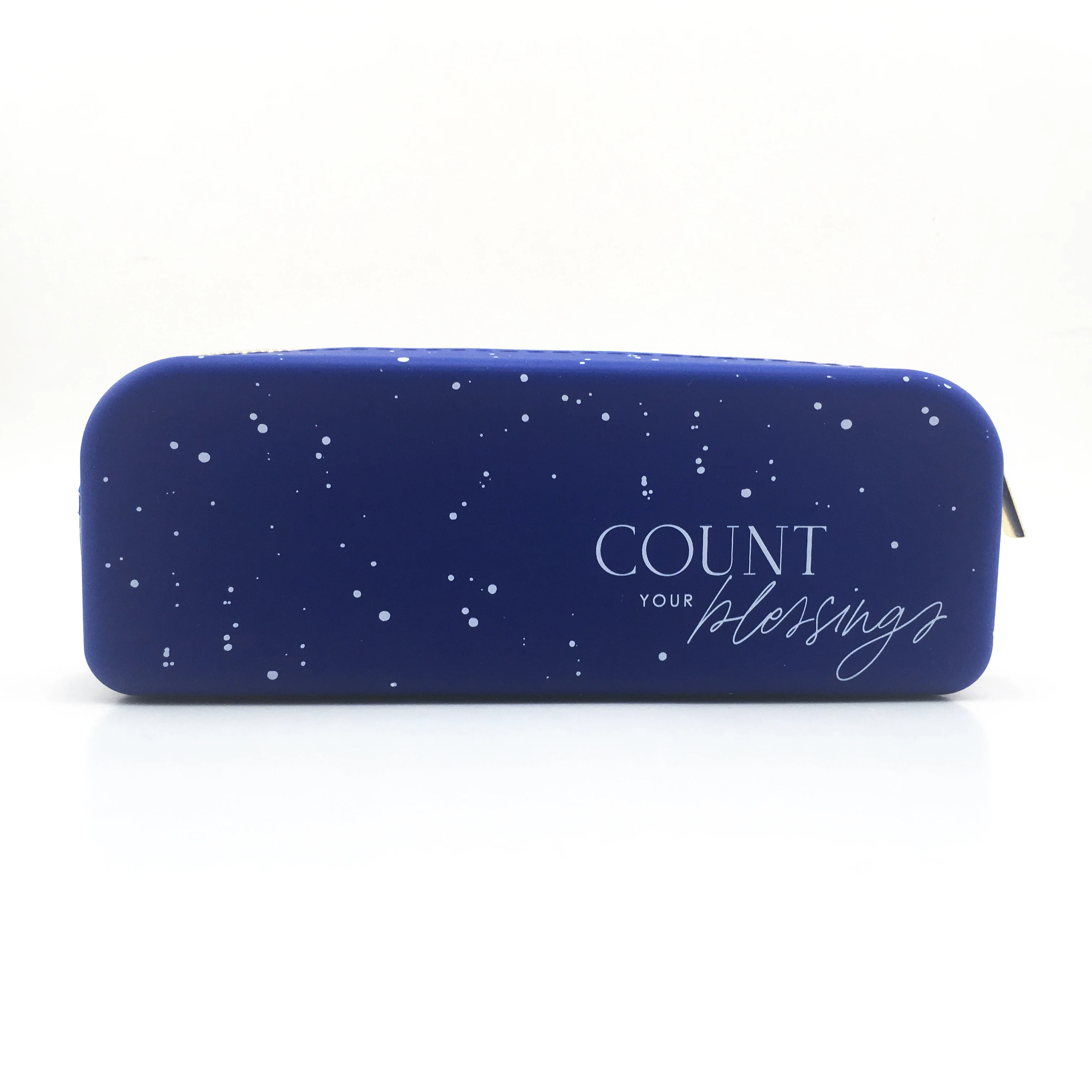 Wholesale Fashion Silicone Zipper Starry Sky Pencil Bag Pencil Case With Custom