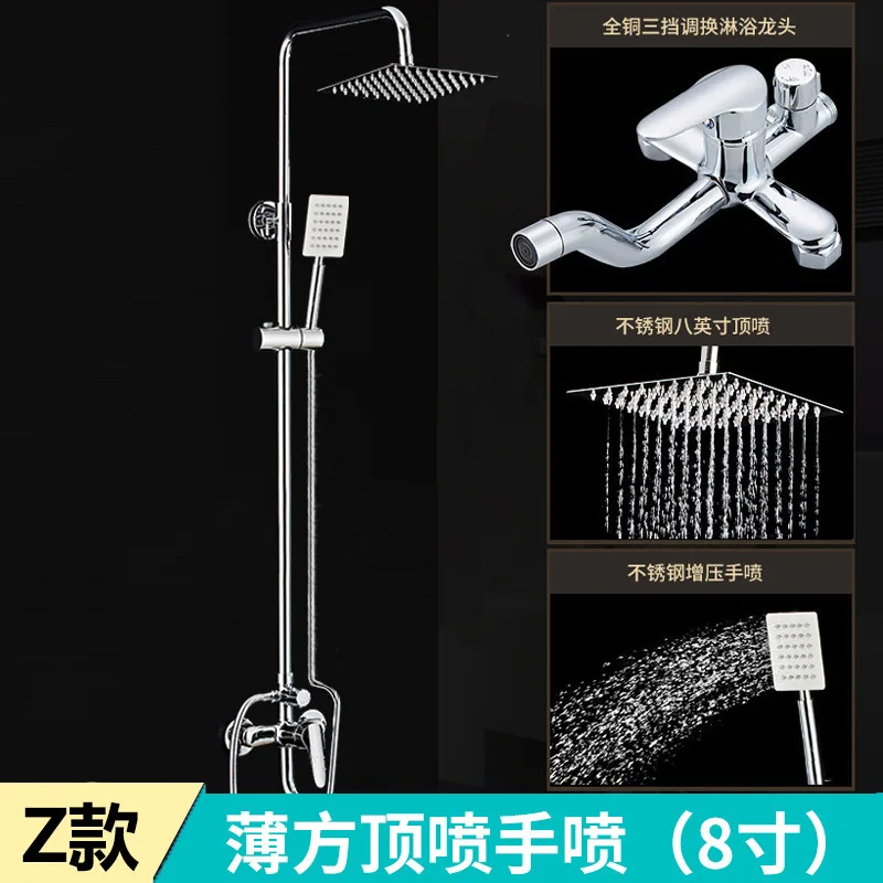 Factory wholesale indoor and outdoor copper shower ceramic valve core aluminum shower door frame parts