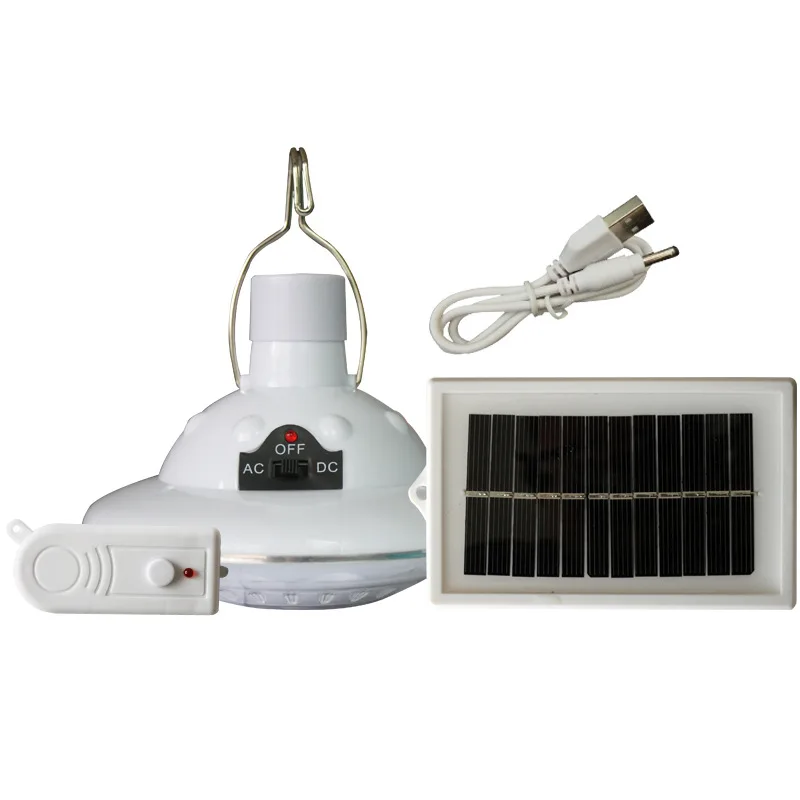 
Camping remote control solar panel super lighting lantern 