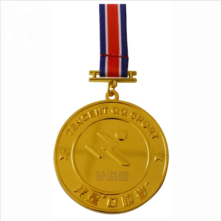 unique custom laser engraving gold medal awards