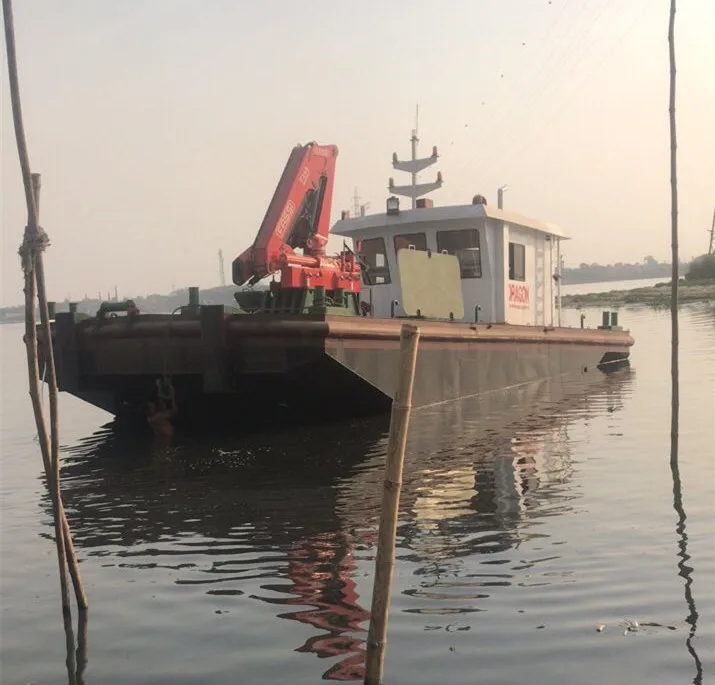 Customized dredging work boat with top quality