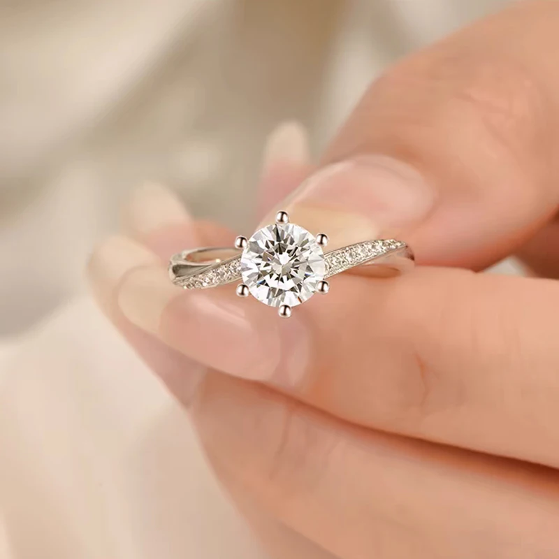 18k Gold Lab Diamond Wedding Ring Jewelry With Lab Diamonds Engagement Lab Grown Ring