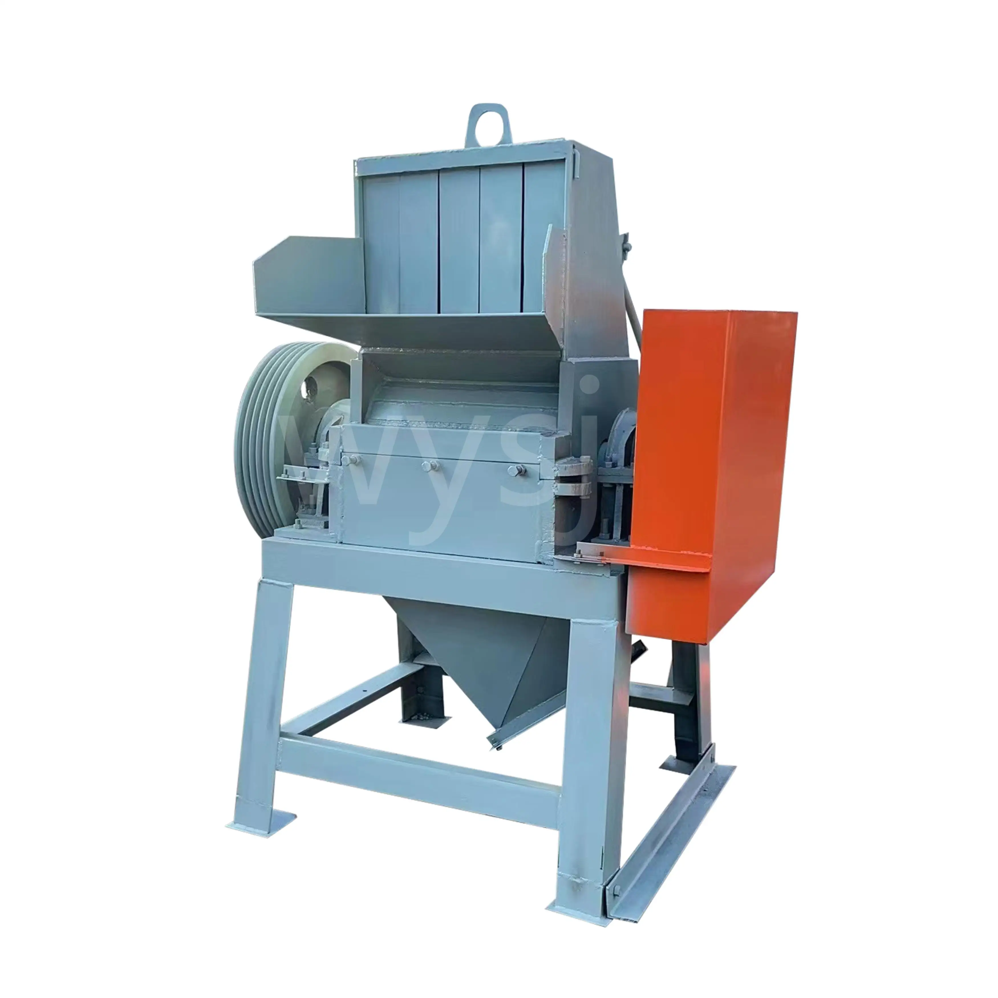 High quality plastic crushing recycling machine