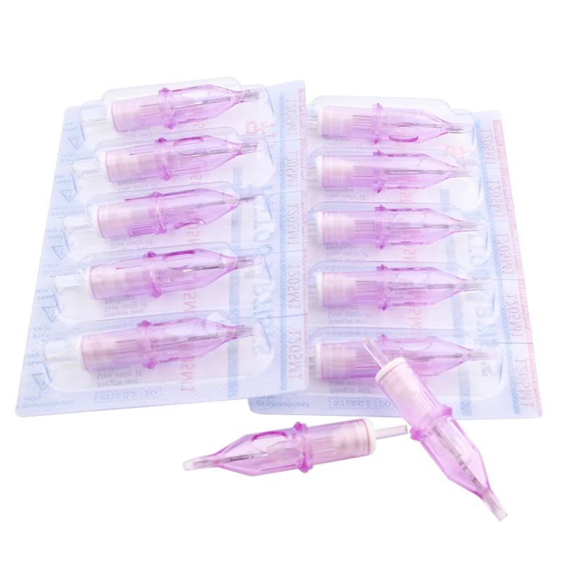 Cartridge Needle 10PCS Permanent Makeup Needle Eyebrow Tattoo Private Labeling Available