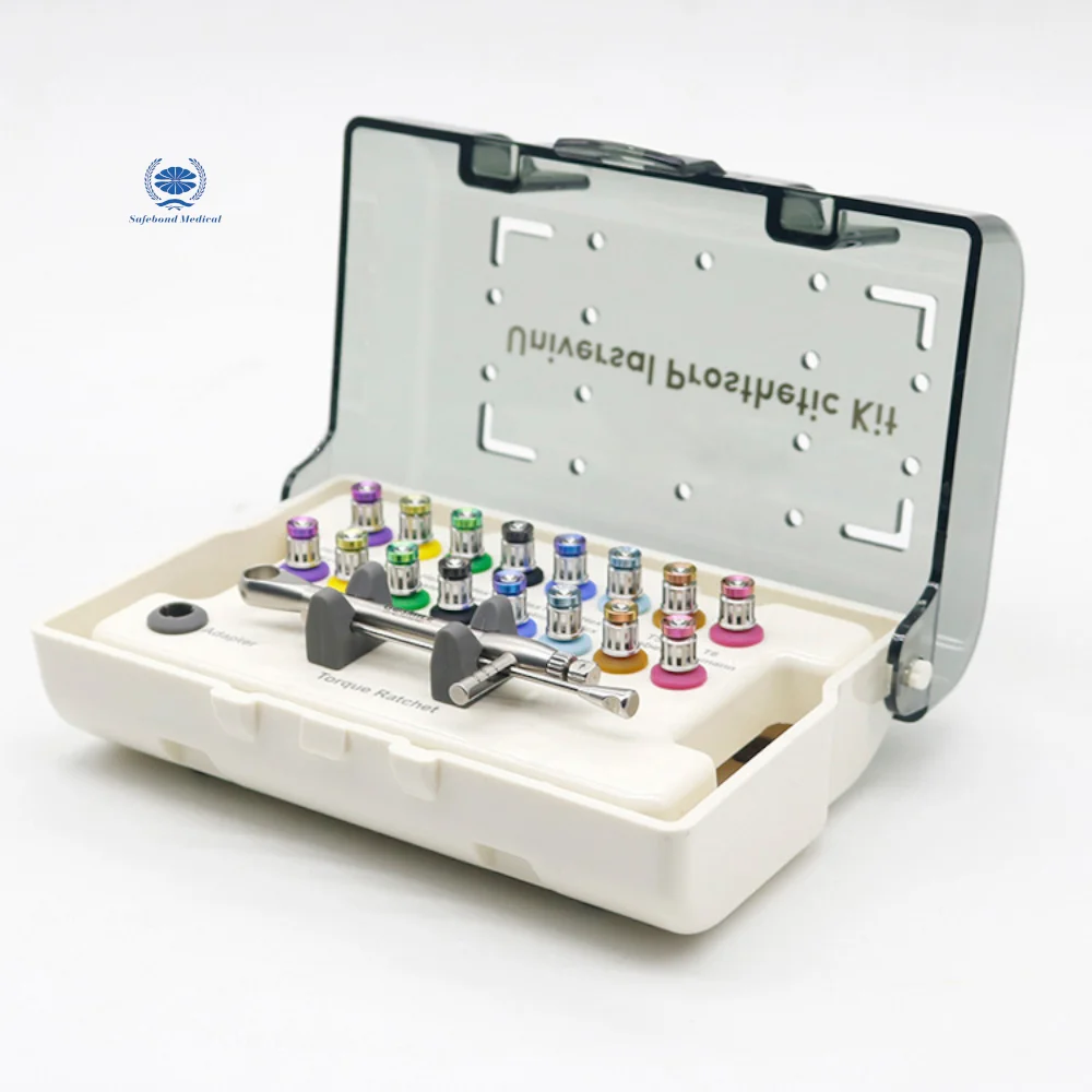 Dental Oral Universal Torque Wrench Mini Torque Wrench Dental Implant Tool Kit