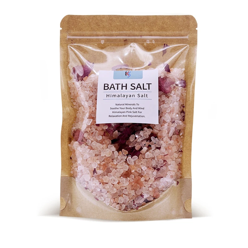 100% Natural Self-Care Set Himalayan Pink & Epsom Bath Salts Essential Oils with Optional Scents Handcrafted Bath Foot Soak