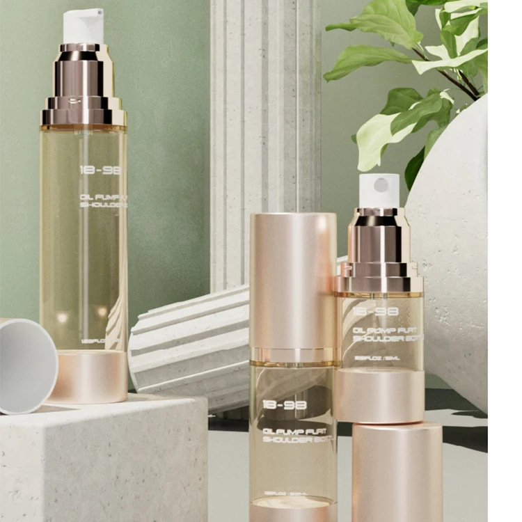 The most popular Plastic Container Luxury Cosmetic Container BB cream Cosmetic Bottles 15ml airless cosmetic bottles