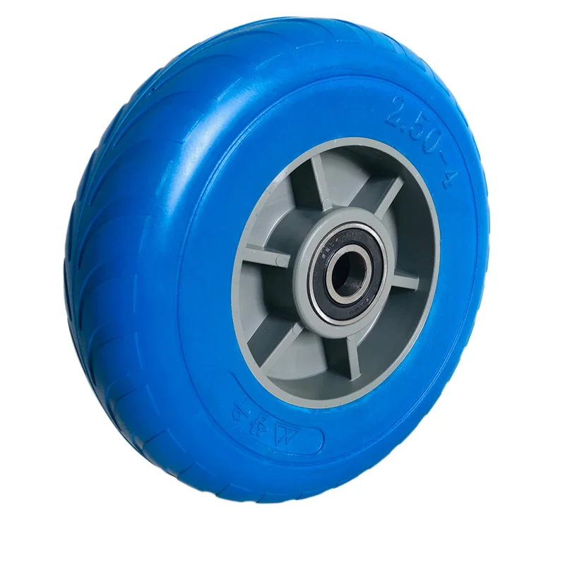Manufacturer Supply 2.50-4 Puncture Proof Wheelbarrow Foam Pu Wheel