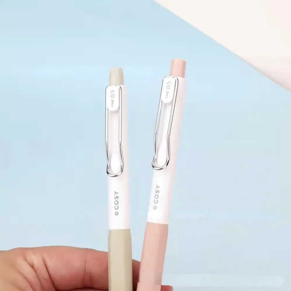 Special-shaped Gourd Head Large-capacity Carbon Pen Student Signature Pen Creative ST Shape Gel Pen Stitching Color 0.5mm